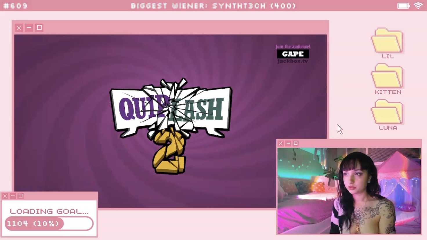 LilKittenLuna Does Some Jackbox Shenanigans AltPorn Net Alt Porn