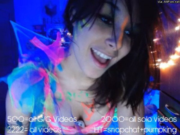 Sexy Fun Neon Rave Party with GweenBlack