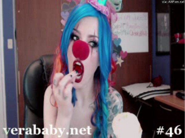 VeraBaby Does Clown Style for her Big Birthday