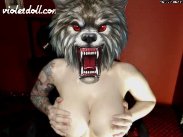 Disturbingly Hot Insanity Wolf VioletDoll
