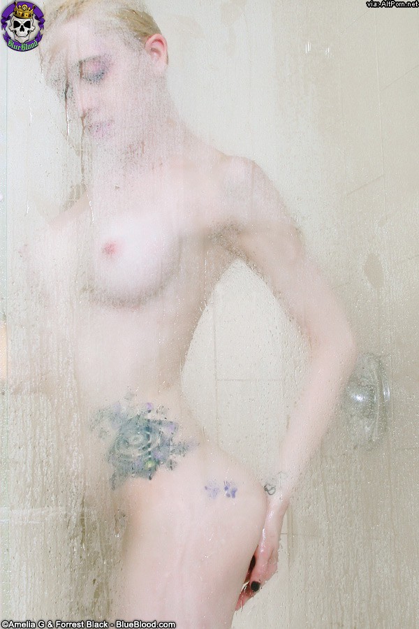 BarelyEvil: Miaa Rigby Takes A Very Hot Shower