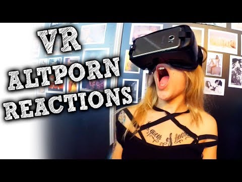 3D VR ALTPORN Public Reactions watching Irina & Onix!