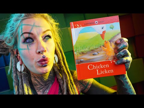ASMR child book reading // Chicken Licken