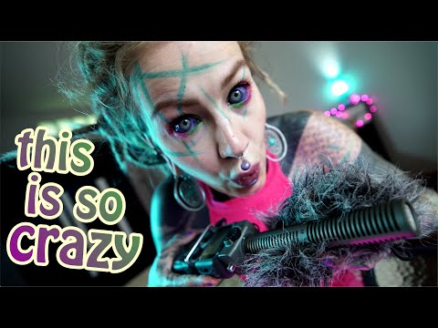 ASMR microphone scratching // crazy tingles