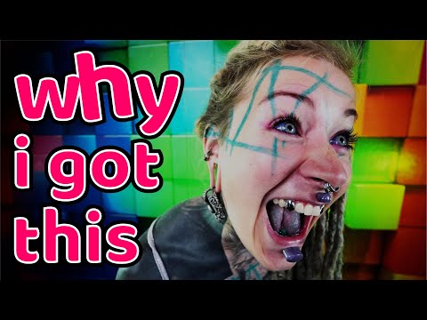 Face Tattoo for Female Model – my girl got facial ink