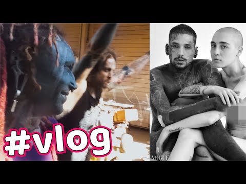 vanlife and a photoshoot with worl famous VOGUE model