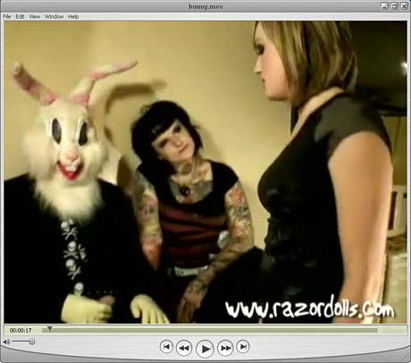 RazorDolls: Heather Hell And Amber do Cotton Tail