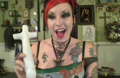 Tattooed Punk Babe Vice_ Got A New Jackhammer Jesus Toy