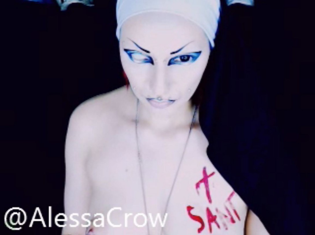 Creepy Naked Nun Alessa_666