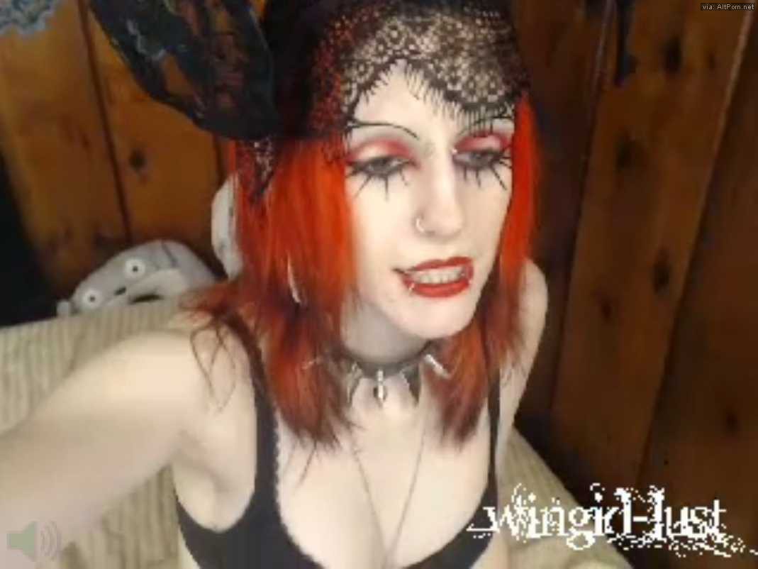 Wing Goth Girl Fetishes