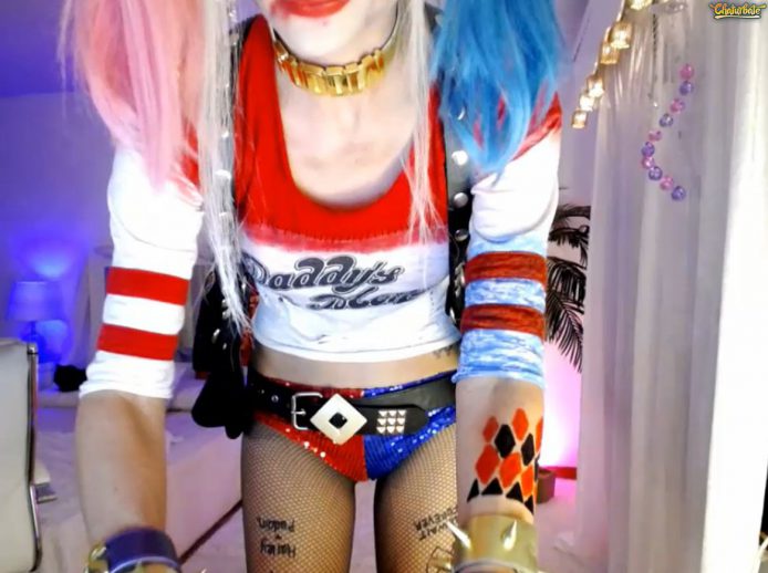 AmyValentine Nails Harley Quinn Cosplay