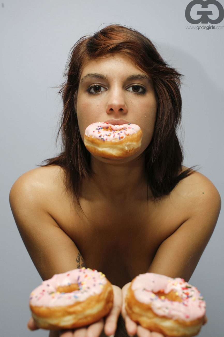 GodsGirls: Gina Makes You Want Her Donuts
