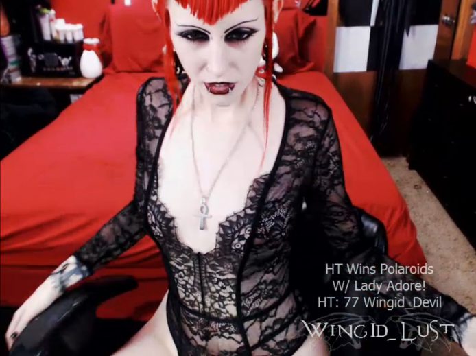 Goth Goddess WingID_Lust Is A Dark Beauty