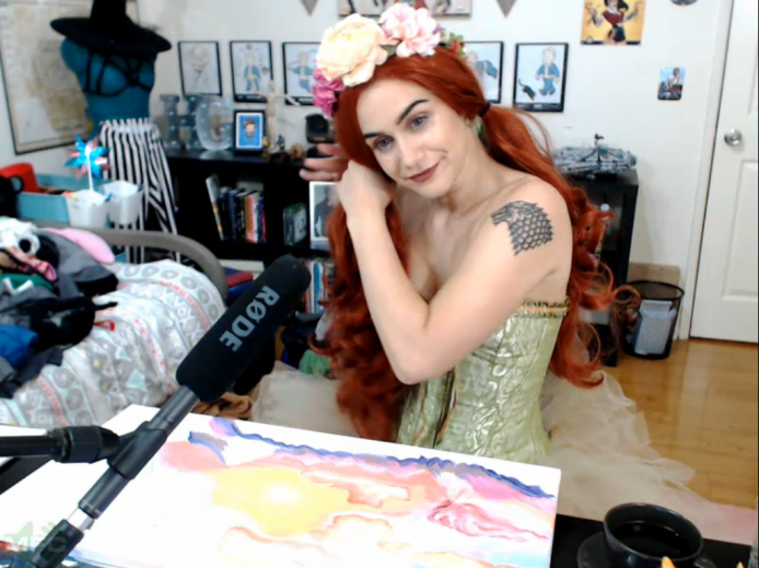 HackerGirl Is A Sexy Forest Fairy Tonight