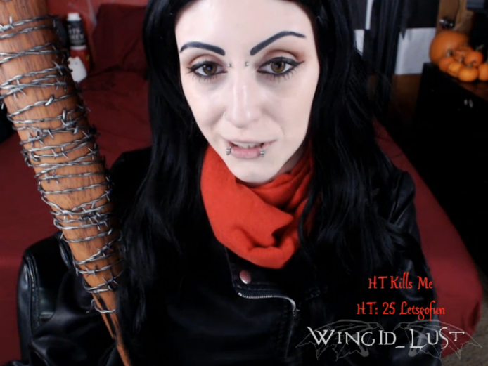 Lucille Is Thirsty Tonight: WingID_Lust Cosplays As Sexy Negan!