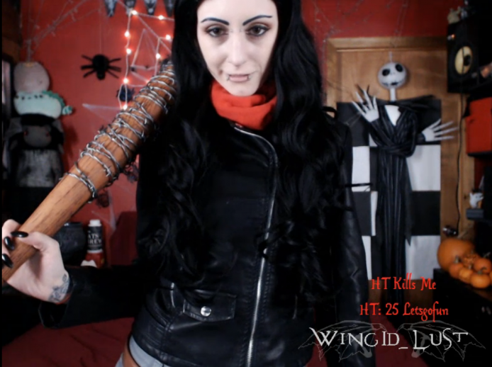 Lucille Is Thirsty Tonight: WingID_Lust Cosplays As Sexy Negan!