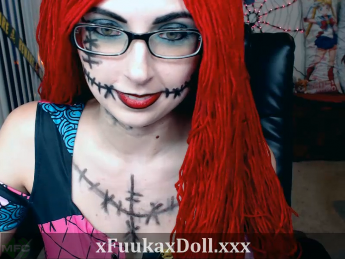XFuukaX Is A Sexy Red-Haired Sally Tonight
