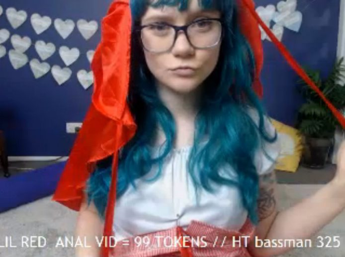 Heidiv Is A Sexy Little Red Riding Hood