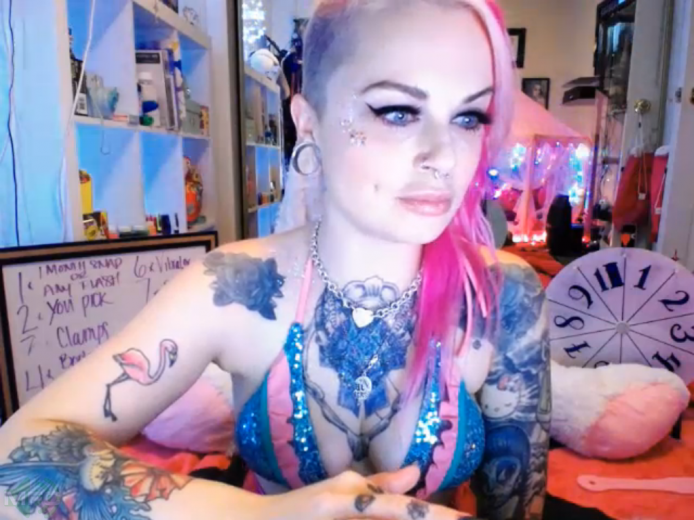 MarilynJane Is A Hot Pink Punk Girl