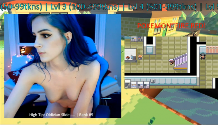 Kati3kat Plays Some Pokemon With A Lush