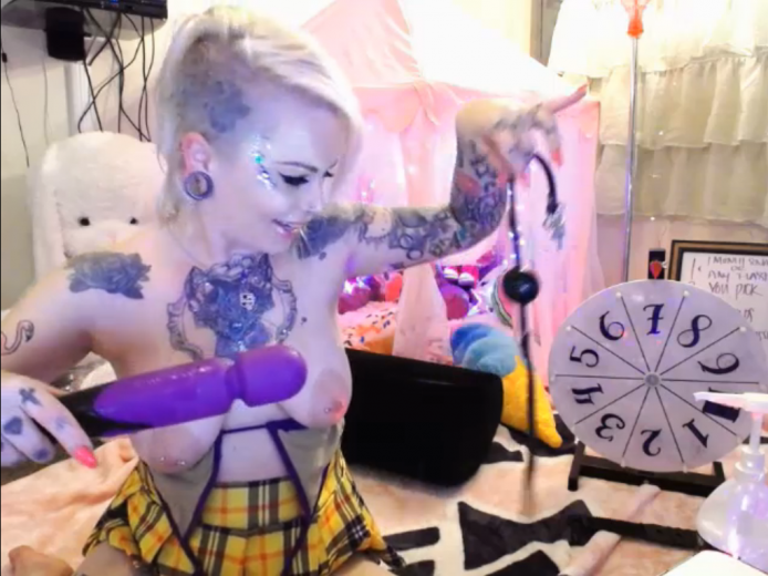 MarilynJane Shows Off Her Toys
