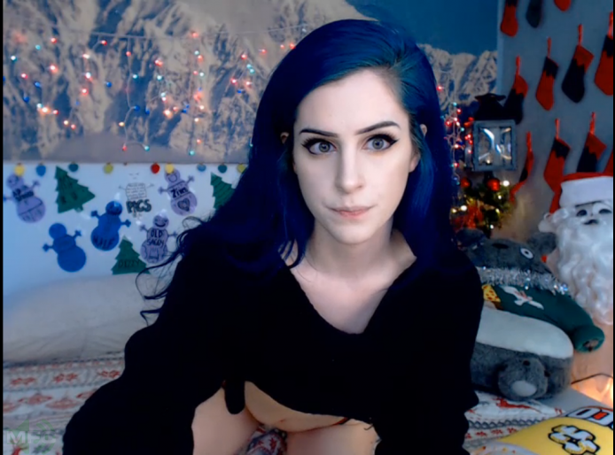 Kati3kat Hypnotizes With A Whirlpool Of Blue