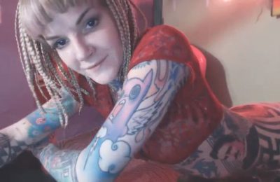 Tattooed Gamer Goddess Spidey Traps Us In Her Web