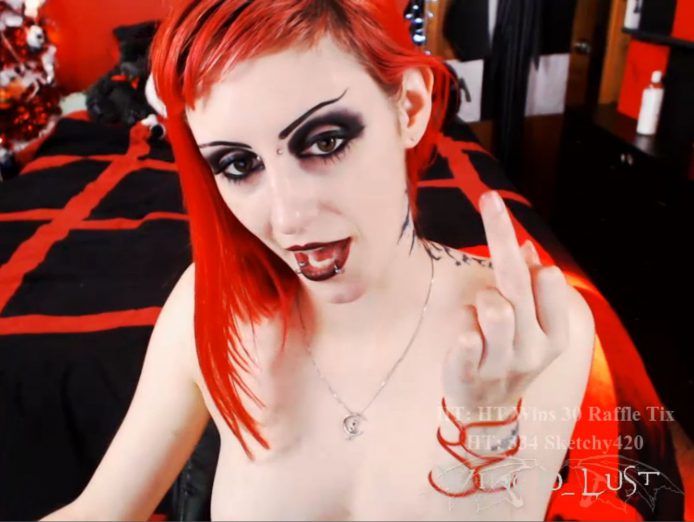 Goth Girl WingID_Lust Bares A Lot Of Beautifully Pale Skin