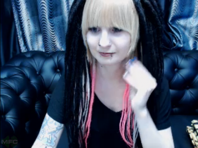 PennyFalls Is A Delicious Cybergoth Babe