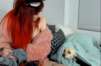 BabeAriel Shows You Her Adorable Pup Dahlia