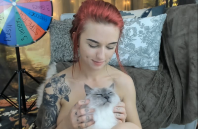 OctaviaMay Has An Outrageously Adorable Pussycat!
