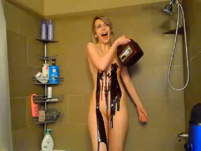 LunaLamb Takes The Most Delicious Shower Ever