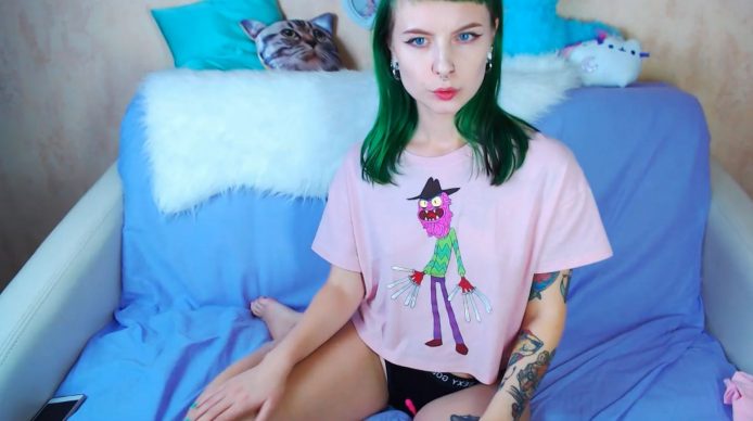 Sonyalime Is A Green Haired Goddess