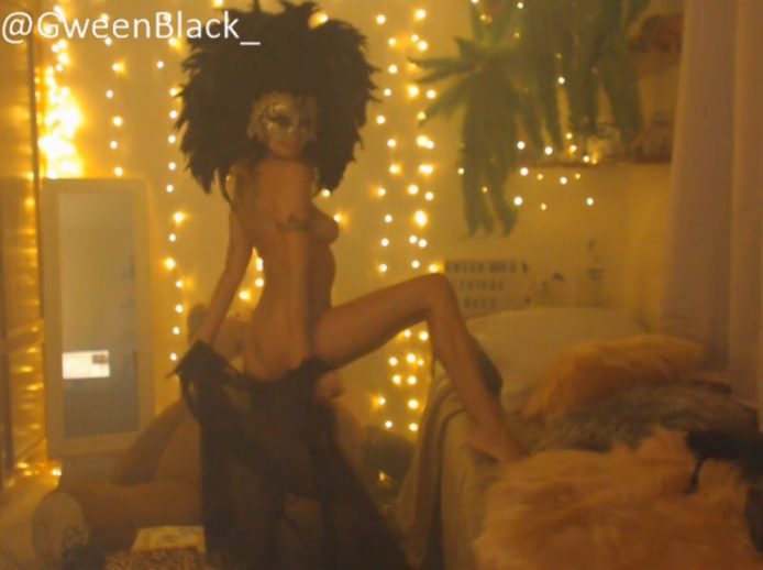 GweenBlack Is Having One Hell Of A Party
