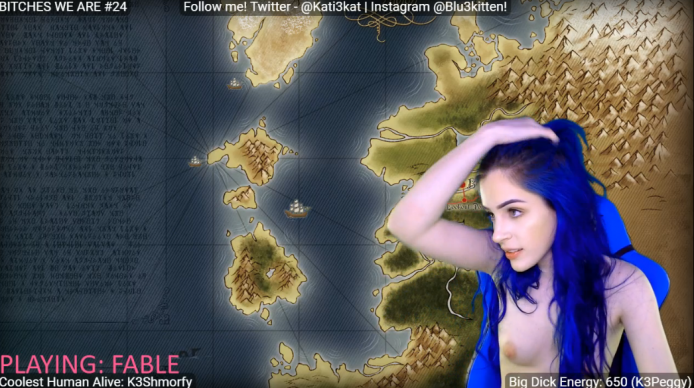 Join Kati3kat For A Foxy Game Of Fable