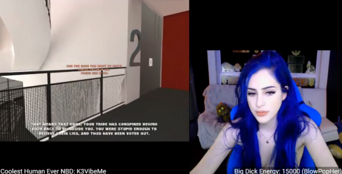 Join Kati3kat For A Freaky Fight To Survive