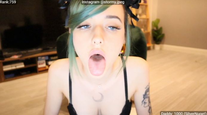 Babygirl Is Doling Out Some Ahegao Awesomeness 