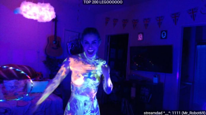 HackerGirl's Colorful Glow Show