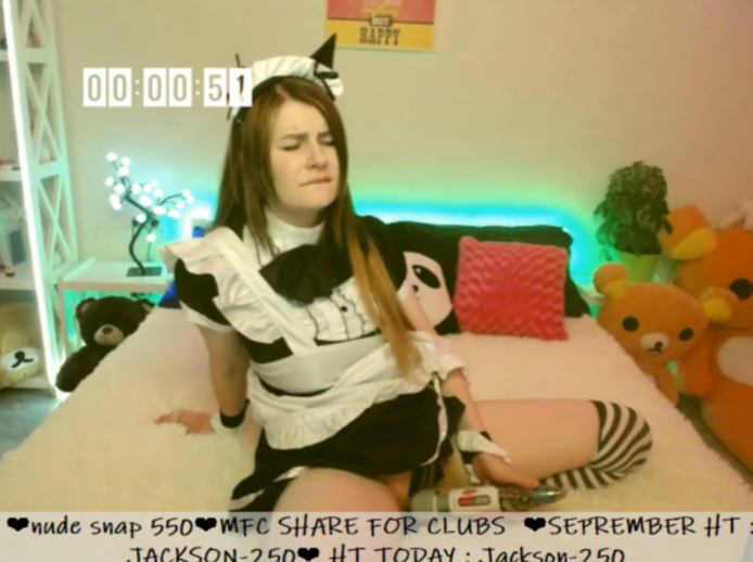 HOWERGIRL Is A Tease Maid In Heaven 