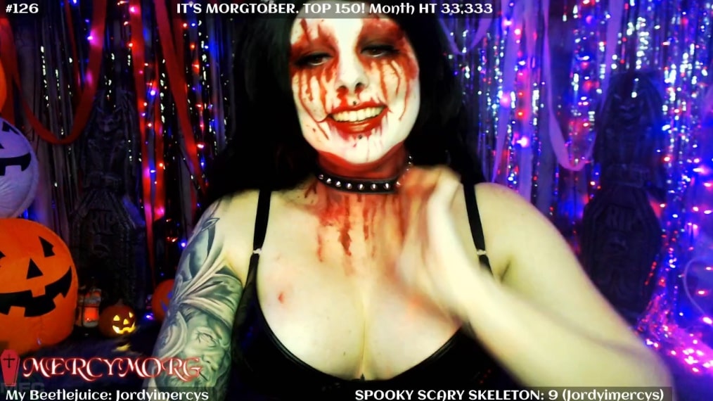 MercyMorg Makes For A Bloody Brilliant Halloween Queen