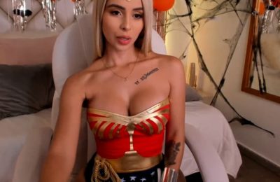 Ashley_Greey Is Wonder Woman And Has Come To Protect The World