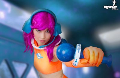CosplayErotica: Stacy Comes To Us From Space Channel 34