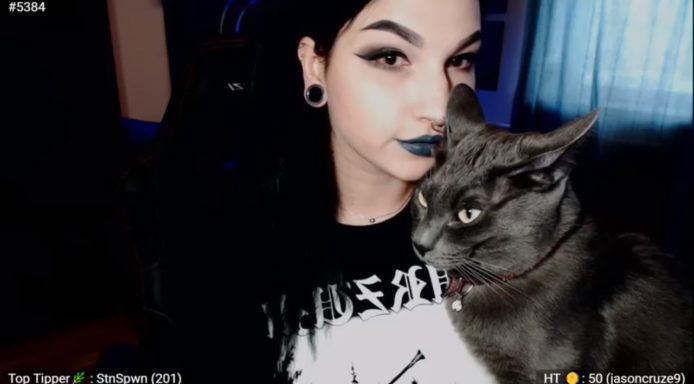 LeviTheWinter And Her Kitty Are Having A Purrfectly Delightful Day