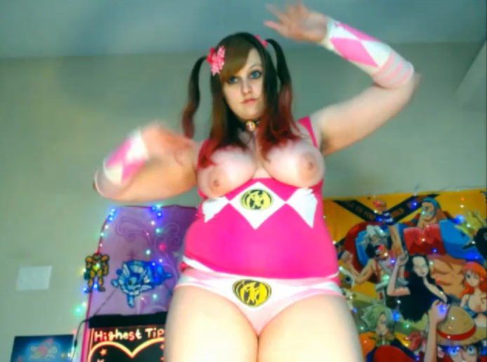 She Is Mighty, Pink And Powerful – It’s BabyZelda's Naughty Power Ranger