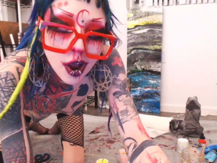 Kota_Morgue Paints In The Nude