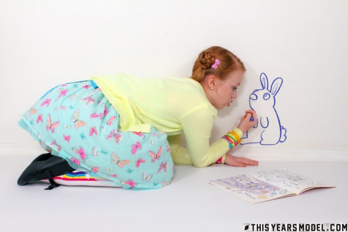 ThisYearsModel: Dolly Little Brings Her Gorgeous Drawings To Life