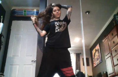 Tattedbbygrl Shows Off Her Hypnotic Dance Moves