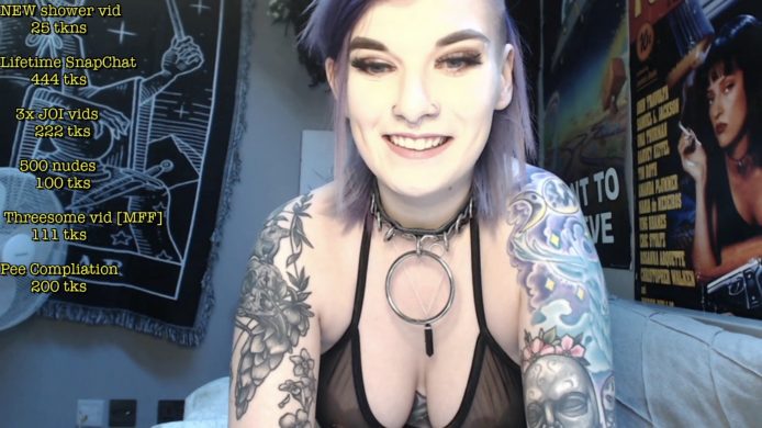 SlutPuppy6x Has Goth Everything You're Looking For
