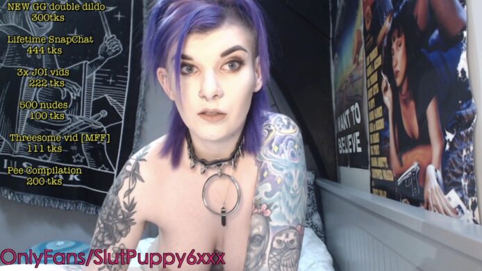 SlutPuppy6x Has Goth Everything You're Looking For