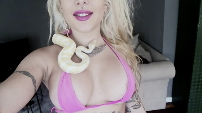 AltErotic: Katerina Kalista Shows Off Her Tattoos (And Snake)